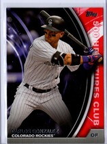2016 Topps Update 500 HR Futures Club #500-13 Carlos Gonzalez