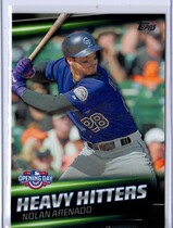 2016 Topps Opening Day Heavy Hitters #HH-8 Nolan Arenado
