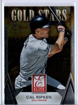 2015 Panini Elite Gold Stars #13 Cal Ripken