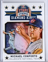2015 Panini USA Stars and Stripes Diamond Kings #21 Michael Conforto