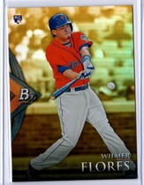 2014 Bowman Platinum Gold #82 Wilmer Flores