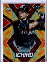 2017 Topps Fire Flame #127 Ichiro