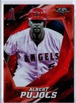 2017 Topps Fire Flame #141 Albert Pujols