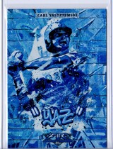 2017 Topps Fire Monikers Blue Chip #M-31 Carl Yastrzemski