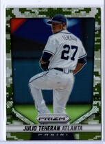 2014 Panini Prizm Camo Prizm #150 Julio Teheran