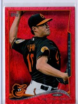 2014 Topps Red Hot Foil #138 Wei-Yin Chen