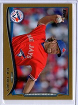2014 Topps Gold Series 2 #421 R.A. Dickey
