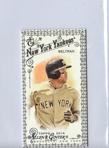 2014 Topps Allen & Ginter Mini Black Border #57 Carlos Beltran