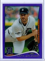 2014 Topps Chrome Purple Refractor #140 Justin Verlander