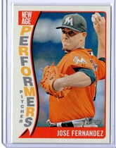 2014 Topps Heritage New Age Performers #NAP-JF Jose Fernandez