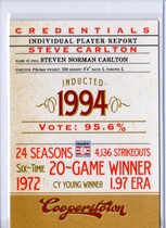 2012 Panini Cooperstown Credentials #5 Steve Carlton
