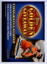 2012 Topps Golden Giveaway Code Cards Unredeemed Series 2 #GGC-17 Tim Lincecum