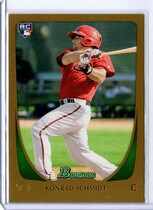 2011 Bowman Gold #194 Konrad Schmidt