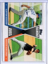 2011 Topps Diamond Duos Series 2 #DD-20 Clayton Kershaw|Madison Bumgarner