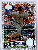 2011 Topps Diamond Anniversary Platinum Series 1 #250 Carlos Gonzalez