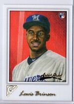 2017 Topps Gallery Artist Proof #149 Lewis Brinson