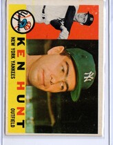 1960 Topps Base Set #522 Ken Hunt