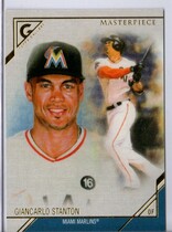 2017 Topps Gallery Masterpiece #MP-19 Giancarlo Stanton