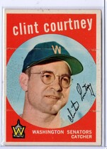 1959 Topps Base Set #483 Clint Courtney