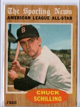 1962 Topps Base Set #467 Chuck Schilling