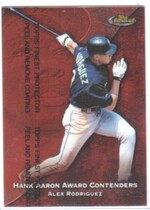 1999 Finest Aaron Award Contenders #HA7 Alex Rodriguez