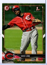2018 Bowman Prospects Camo #BP78 Shed Long