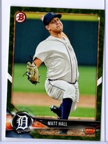 2018 Bowman Prospects Camo #BP80 Matt Hall