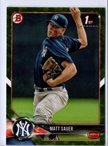 2018 Bowman Prospects Camo #BP102 Matt Sauer