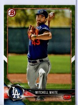 2018 Bowman Prospects Camo #BP103 Mitchell White