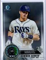 2018 Bowman Chrome Bowman Scouts Top 100 #BTP-98 Christian Arroyo