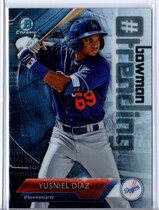 2018 Bowman Chrome Bowman Trending #YD Yusniel Diaz