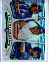 2018 Bowman Chrome Talent Pipeline #TP-TOR Harold Ramirez|Rowdy Tellez|Vladimir Guerrero Jr.