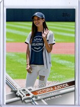 2017 Topps First Pitch #FP-15 Victoria Justice