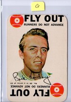 1968 Topps Game Card Inserts #26 Rick Monday