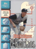 1999 Topps Tek Teknicians #T7 Alex Rodriguez