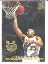 1993 Stadium Club Frequent Flyer Upgrade #187 Clarence Weatherspoon