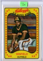 1981 Kelloggs Base Set #21 Dave Winfield
