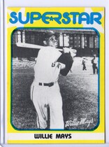 1980 Seckeli Superstar #18 Willie Mays