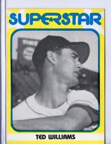 1980 Seckeli Superstar #25 Ted Williams