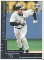 2000 Upper Deck Ovation Center Stage Silver #CS8 Derek Jeter