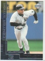 2000 Upper Deck Ovation Center Stage Silver #8 Derek Jeter