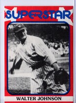 1982 Seckeli Superstar #77 Walter Johnson