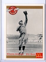 1992 Pacific McDonalds Cardinals #4 Rogers Hornsby
