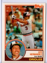 1983 Topps Traded #44 Leo Hernandez