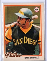 1978 O-Pee-Chee OPC Base Set #78 Dave Winfield