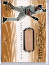2001 SP Game Bat Edition Piece of the Game #FT Frank Thomas