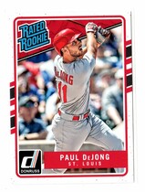 2017 Panini Chronicles Donruss Rated Rookie #245 Paul Dejong