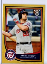 2018 Topps Big League Gold #170 Daniel Murphy
