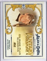 2018 Topps Allen & Ginter Fantasy Goldmine #FG-36 Hideki Matsui