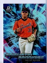 2018 Bowman Platinum Prismatic Prodigies #PPP-29 Heliot Ramos